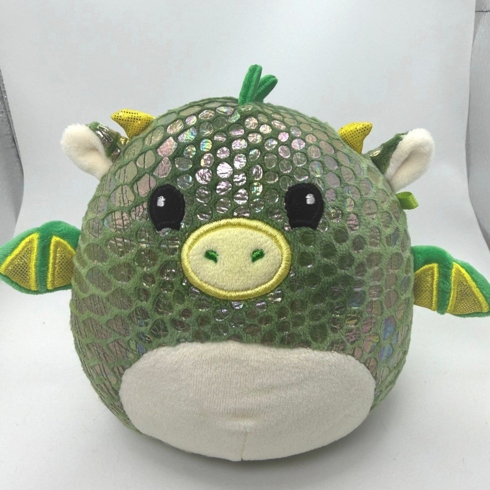 Squishmallows Marty the Dragon 5.5in Iridescent Green Plush Exclusive